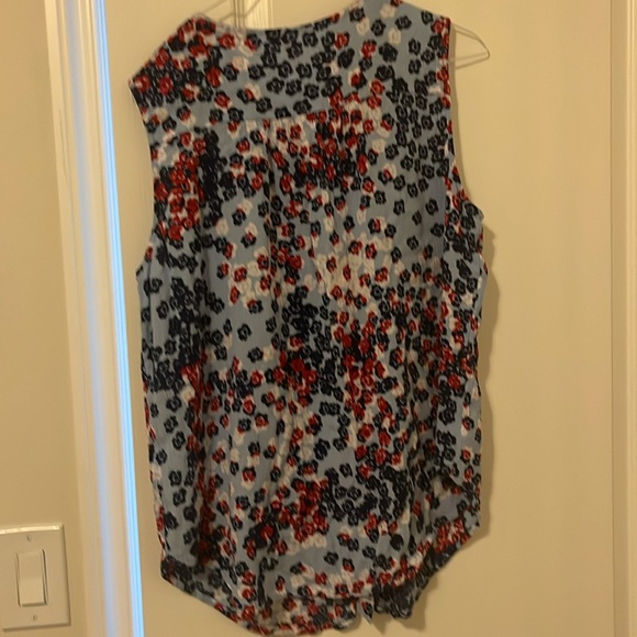 Liz Claiborne sleeveless top XL - Picture 3 of 5